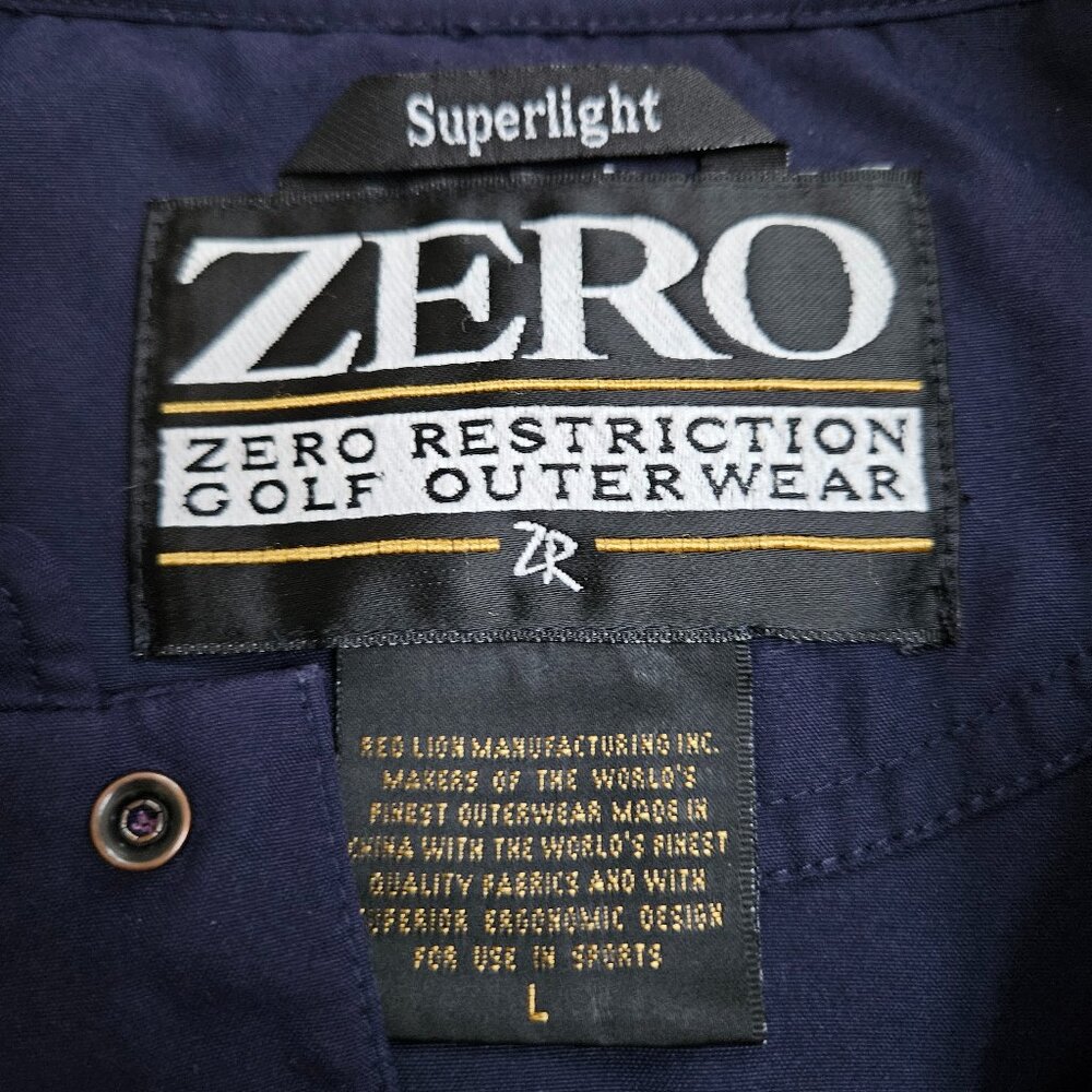 Zero Restriction Short Sleeve Pullover Windbreake… - image 2